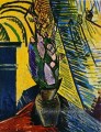Fleurs sur une table 1907 cubisme Pablo Picasso